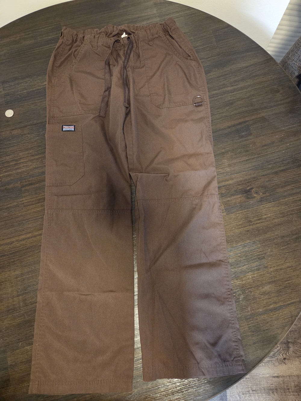 White Stag Women's Pull On Pants Brown Elastic Waist Comfort Stretch M(8P-10P